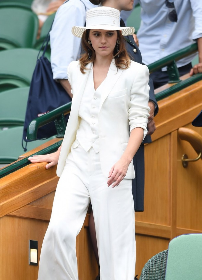 Emma Watson Wimbledon 2018 Best Dressed: Emma Watson